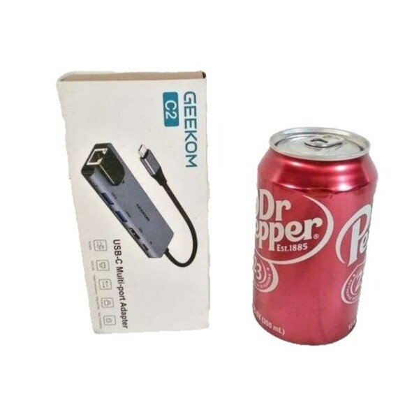 Geekom C2 USB‑C Multi‑Port Adapter (5‑in‑1 Hub) - Picture 7 of 7